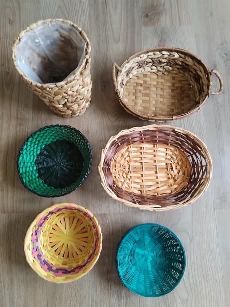 Proutěné košíky, 