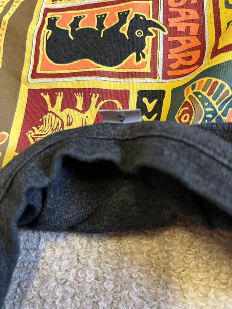 Tričko ze safari zoo velikost s, s