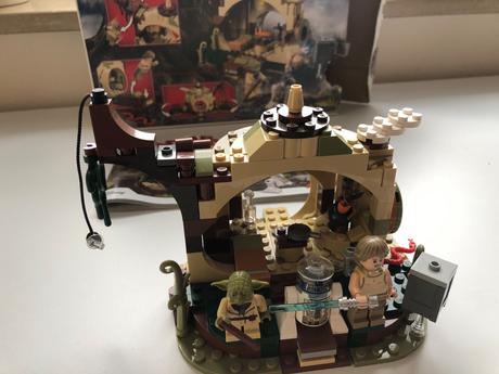 Lego star wars 75208 chýše mistra yody,