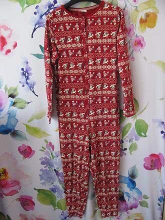 Dívčí bavlněný overal na spaní, 140