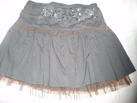 Suknička s volánom a flitrami next, next,110