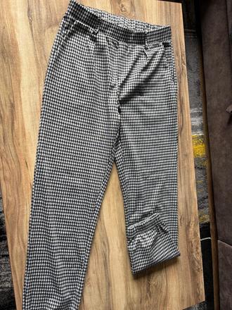 Kostkované kalhoty, 38