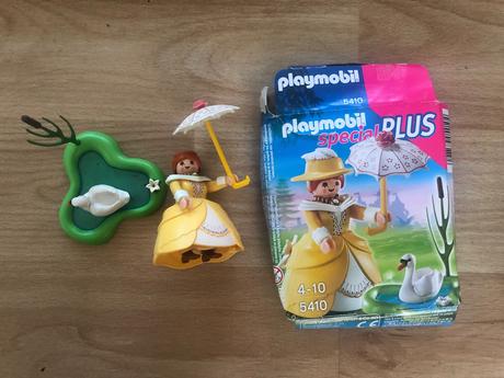Playmobil 5410 dvorní dáma u rybníčku, 
