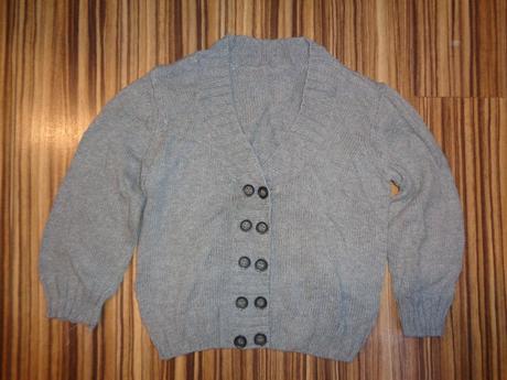 Luxusní šedý přízový elegantní svetr, marks & spencer,98