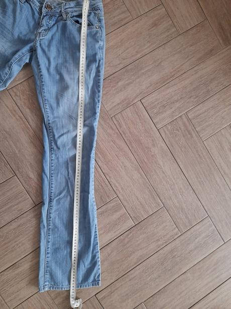 Světle modré rifle vel. 36, 36