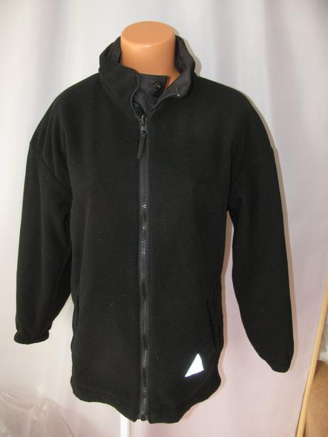 Zimní,oboustranná bunda s kapucí, 158