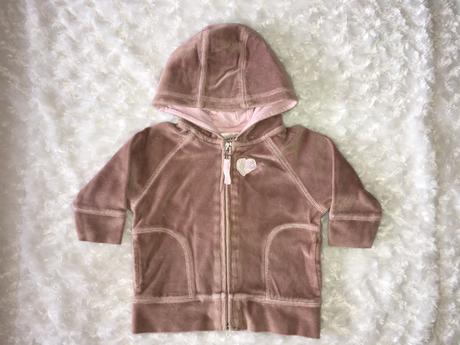 Hnědá sametová souprava next, next,68