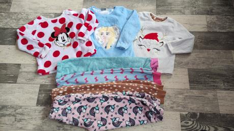 Pyžama fleece dívčí 104/110-116, disney,104