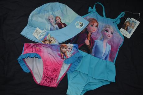 2x plavky frozen,klobouk,v.122, disney,122