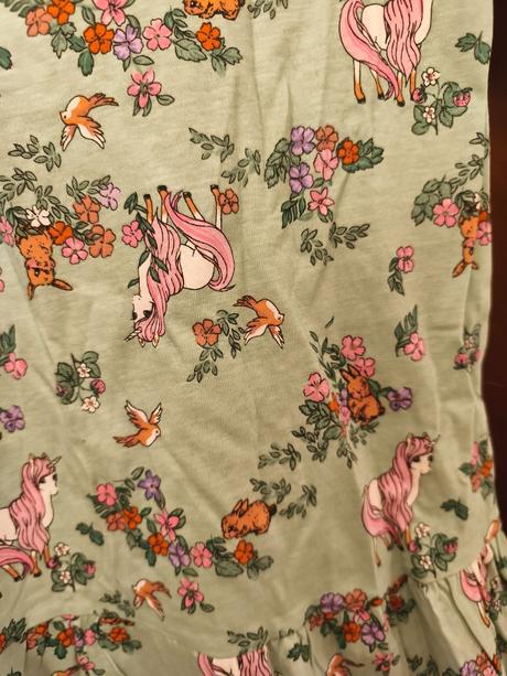 Zvířátkové šaty h&m s jednorožci 134/140, h&m,140