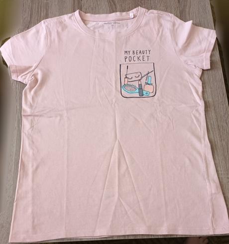 Dívčí triko světle růžové krátký rukáv reserved, reserved,164