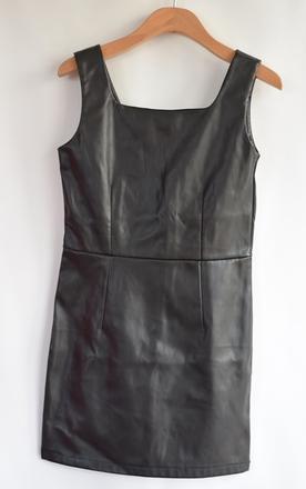 Koženkové šaty vel. 10 - 11 let, primark,146