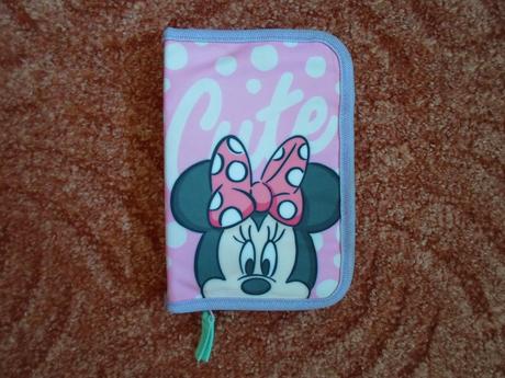 Růžové pouzdro penál minnie, 