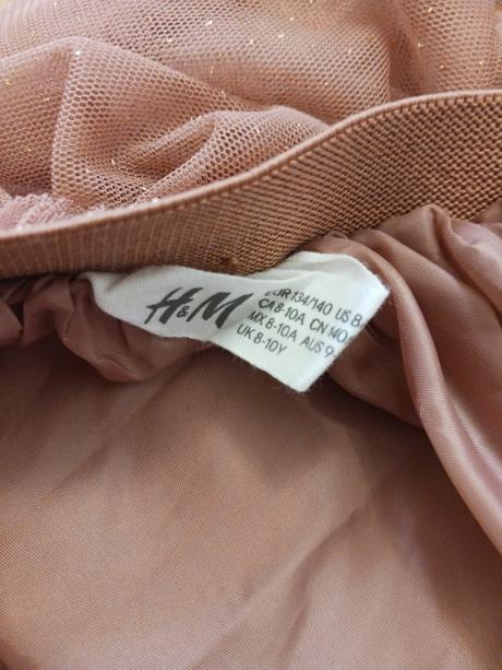 H&m set sukně+triko č.134/140, h&m,134