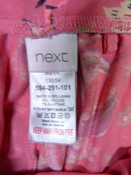 Bavlněné kalhoty vel. 128, next,128