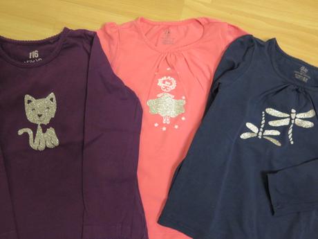 Trička ručně malovaná, h&m,116