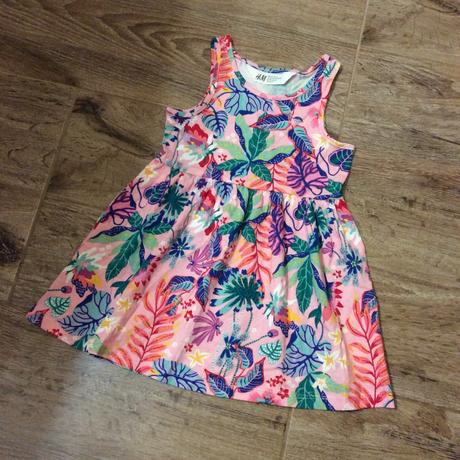 Barevné bavlněné šaty h&m, h&m,92