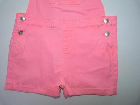 Neonové laclíkové šortky vel. 158,, denim co,158