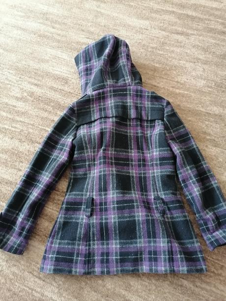 Flaušový kabát, c&a,128