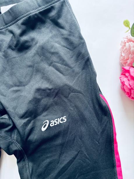K4/ legíny sportovní černé - v.s/m, asics,s