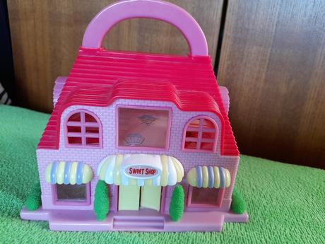 Domeček malý hello kitty růžový otvírací, 