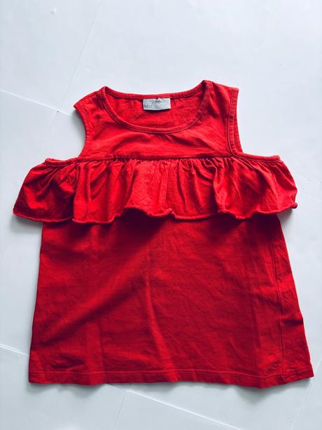 Ob/ letní triko s volánem - v.8 let, 128