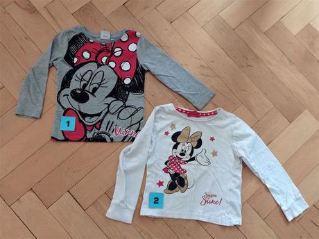 Triko dlouhý rukáv 86 disney minnie, disney,86