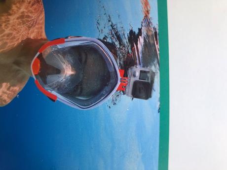 Maska (snorchel) na potopeni s/ m 10-11,5cm,