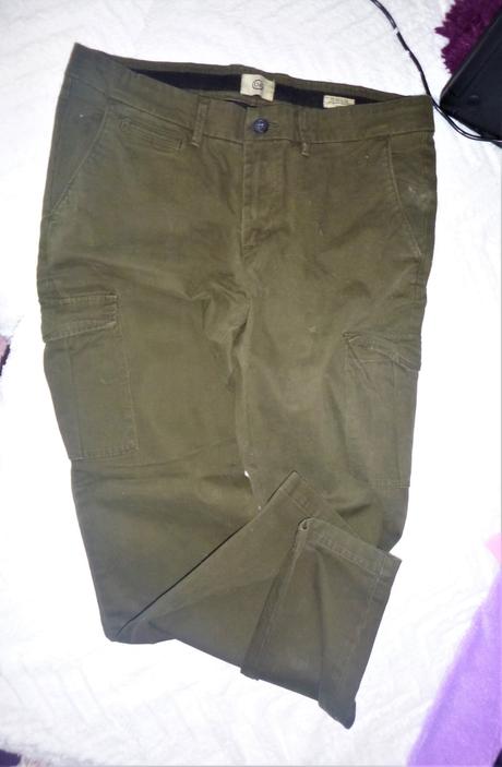 Pánské cargo kalhoty - vel.m-l, c&a,m