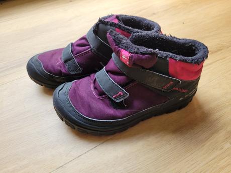 Zateplené boty vel. 32, zn. q, quechua,32
