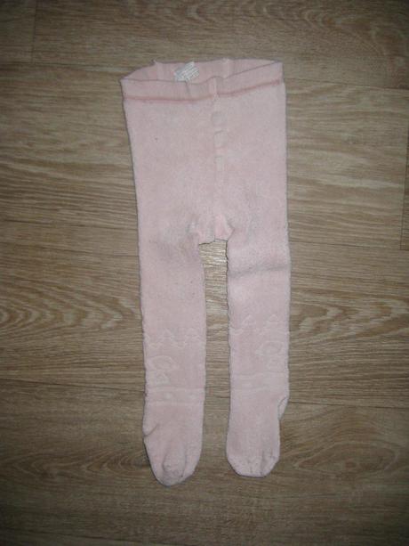 Teplé zimní froté punčochy, punčocháče, 80