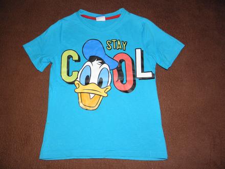Tričko s donaldem zn. disney vel.110, disney,110