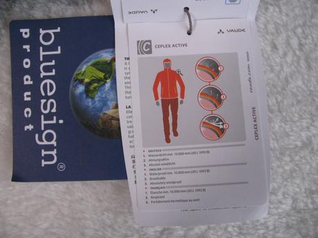 Zimní khaki bunda s kapucí 3 v jednom vaude v.38/s, s