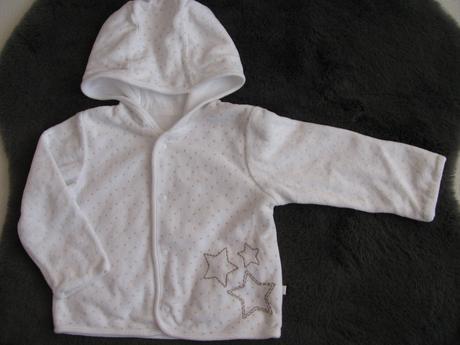 Sametková mikina s kapucí, mothercare,74