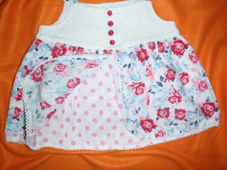 Hodně zajímavá růžičková tunika, girl2girl,98