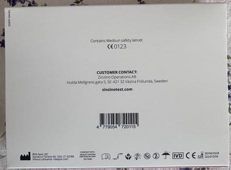 Zinzino balanční test,