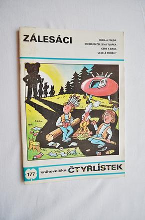 Dětský časopis čtyřlístek 177/ zálesáci, 