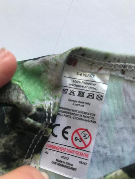 An9/ kostým zombie - v.5/6 let, 