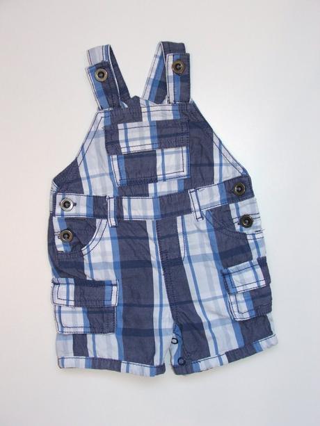 L215 kárované kraťasy s laclem vel. 62, f&f,62