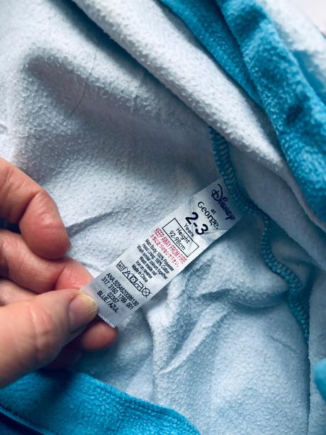 Ob/ overal coral flece - v.2/3 roky, disney,98