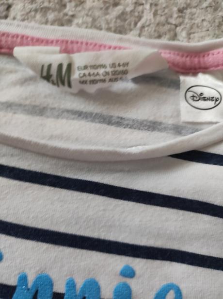 Trika minnie 110-116, h&m,110