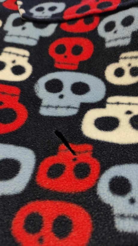 Overal fleece pro kluky lebky, next,152