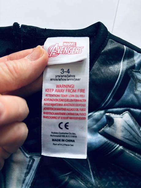 An18/ kostym black panter - v.3/4 roky, 