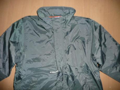 Šusťáková bunda přechod podšitá flees 5/6 l khaki, 110 / 116