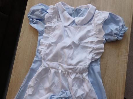 Dětský kostým alenka v říši divů vel.140/152,