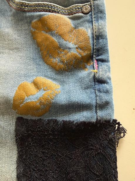 Riflové kraťasy desigual, desigual,m