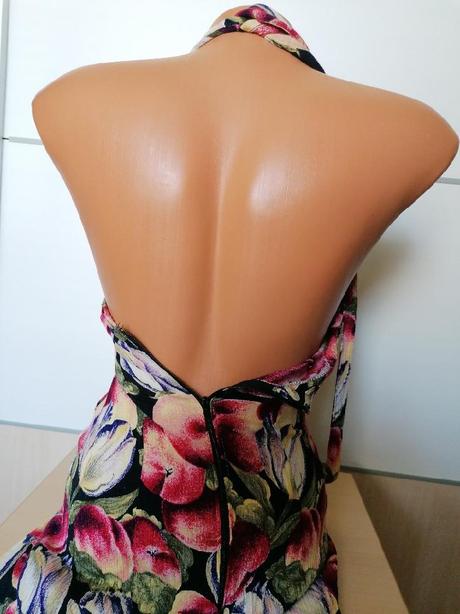 Letní šaty s ovocem, xs