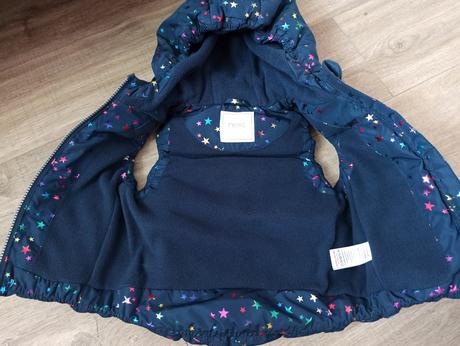 Zateplená vesta next s hvězdama, next,86