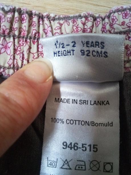 Manžestrová sukýnka s kapsičkami, next, vel 92, next,92