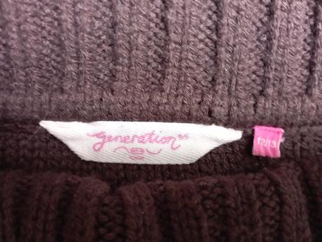 Dívčí pletená vesta delší zn. generation 915, 152